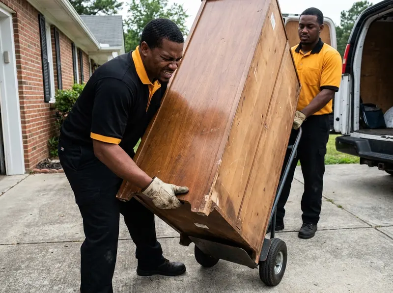 Bulky Item & Heavy Furniture Removal in Fayetteville, NC