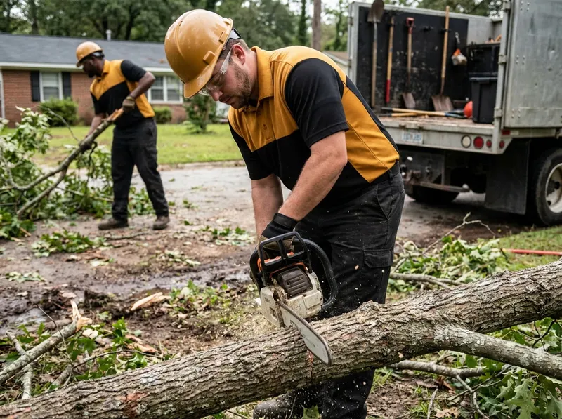 Emergency Storm Debris Clearance in Fayetteville, NC
